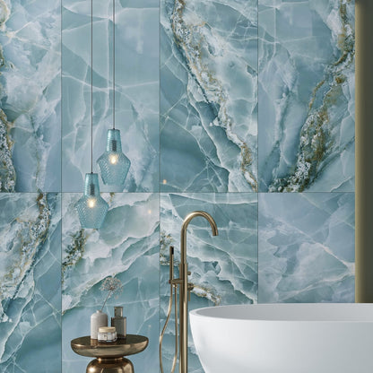 Green 24x48 Lappato Porcelain Large Format Tile (2 pack, 15.5 sq ft/case)