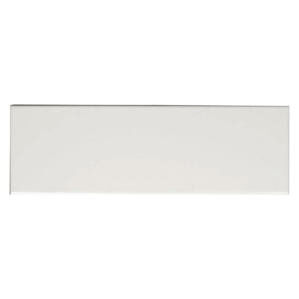 White 4x12 Matte Ceramic Subway Tile (34 pack, 10.4 sq ft/case)