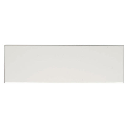 White 4x12 Matte Ceramic Subway Tile (34 pack, 10.4 sq ft/case)