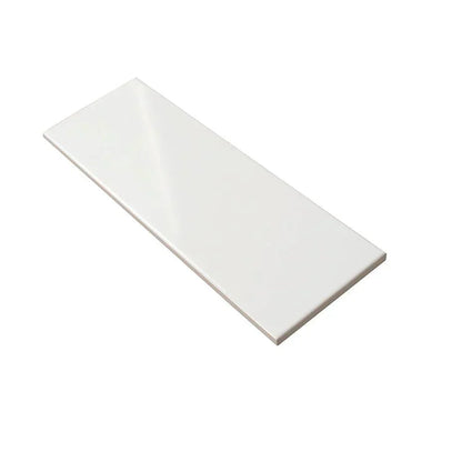 White 4x12 Polished Ceramic Subway Tile (34 pack, 10.4 sq ft/case)
