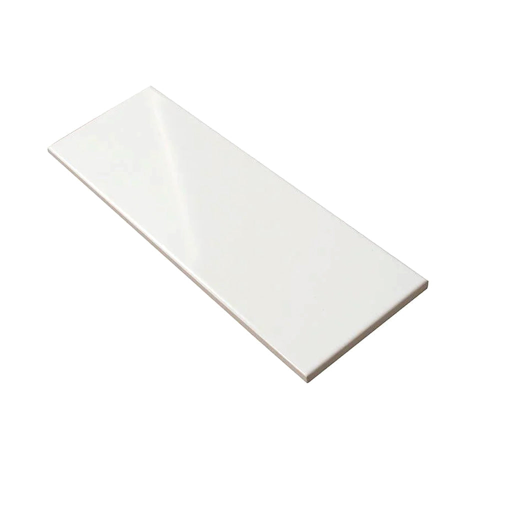 White 4x12 Matte Ceramic Subway Tile (34 pack, 10.4 sq ft/case)
