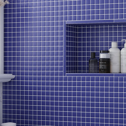 Cobalt Blue 12x12 Matte Square Glass Mosaic Tile (10 pack, 9.67 sq ft/case)