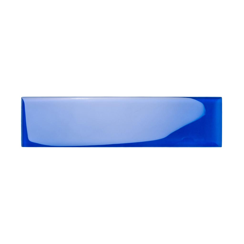 Cobalt Blue 3x12 Glossy Subway Glass Tile (20 pack, 5 sq ft/case) - Sample