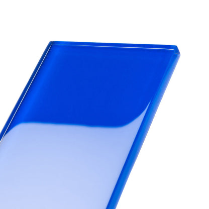 Cobalt Blue 3x6 Glossy Subway Glass Tile (40 pack, 5 sq ft/case) - Sample