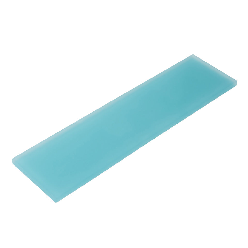 Sky Blue 3x12 Matte Subway Glass Tile (20 pack, 5 sq ft/case) - Sample