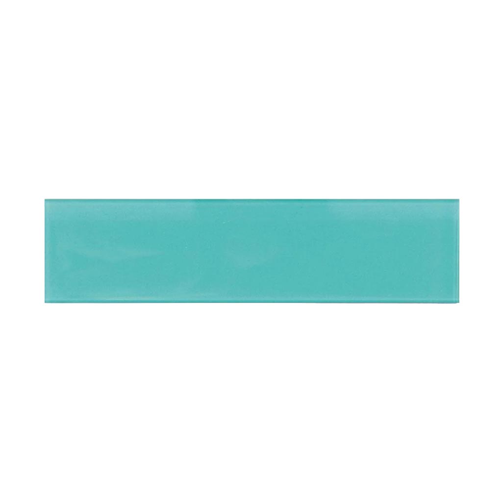 Sky Blue 4x16 Glossy Subway Glass Tile (12 pack, 5.33 sq ft/case)