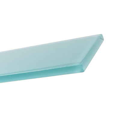 Sky Blue 3x12 Glossy Subway Glass Tile (20 pack, 5 sq ft/case)