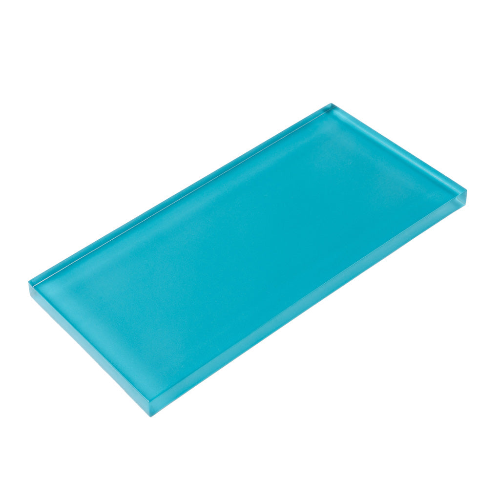 Sapphire Blue 3x6 Glossy Subway Glass Tile (40 pack, 5 sq ft/case)