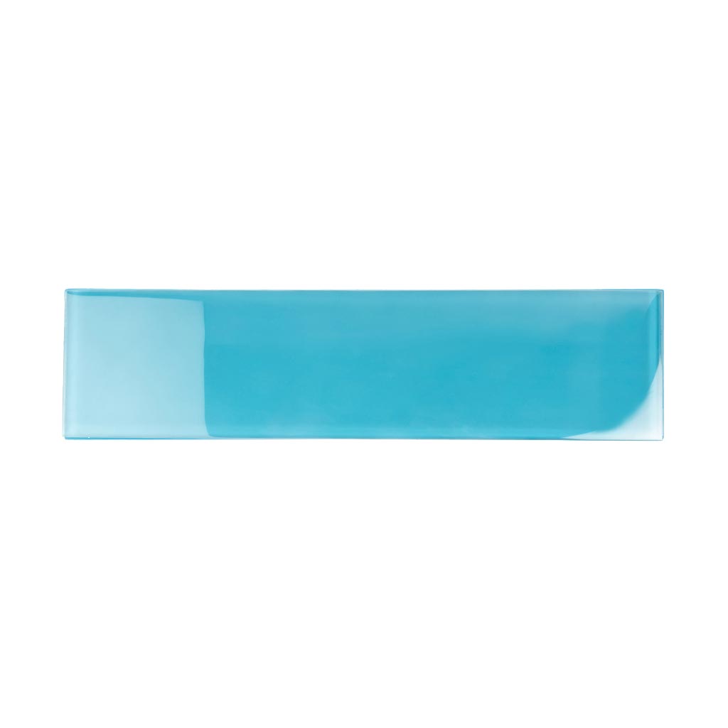 Sapphire Blue 4x16 Glossy Subway Glass Tile (12 pack, 5.33 sq ft/case)