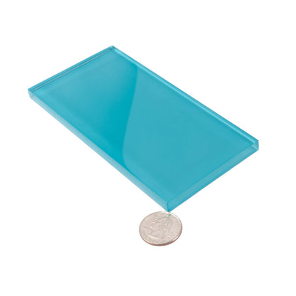 Sapphire Blue 3x6 Glossy Subway Glass Tile (40 pack, 5 sq ft/case)