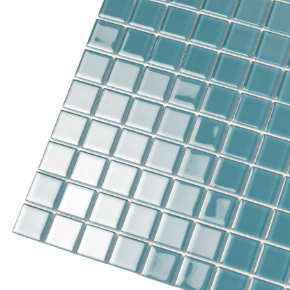 Sapphire Blue 12x12 Glossy Square Glass Mosaic Tile (10 pack, 9.67 sq ft/case)