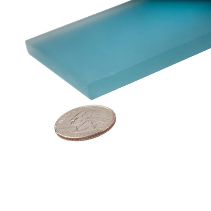 Sapphire Blue 3x6 Matte Subway Glass Tile (40 pack, 5 sq ft/case) - Sample