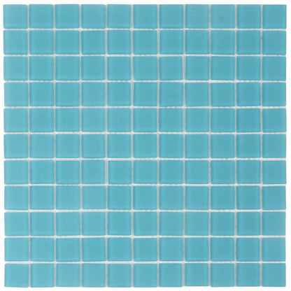 Sapphire Blue 12x12 Matte Square Glass Mosaic Tile (10 pack, 9.67 sq ft/case)