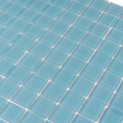Sapphire Blue 12x12 Matte Square Glass Mosaic Tile (10 pack, 9.67 sq ft/case)