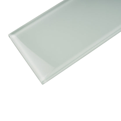 Blizzard Blue 4x16 Glossy Subway Glass Tile (12 pack, 5.33 sq ft/case) - Sample