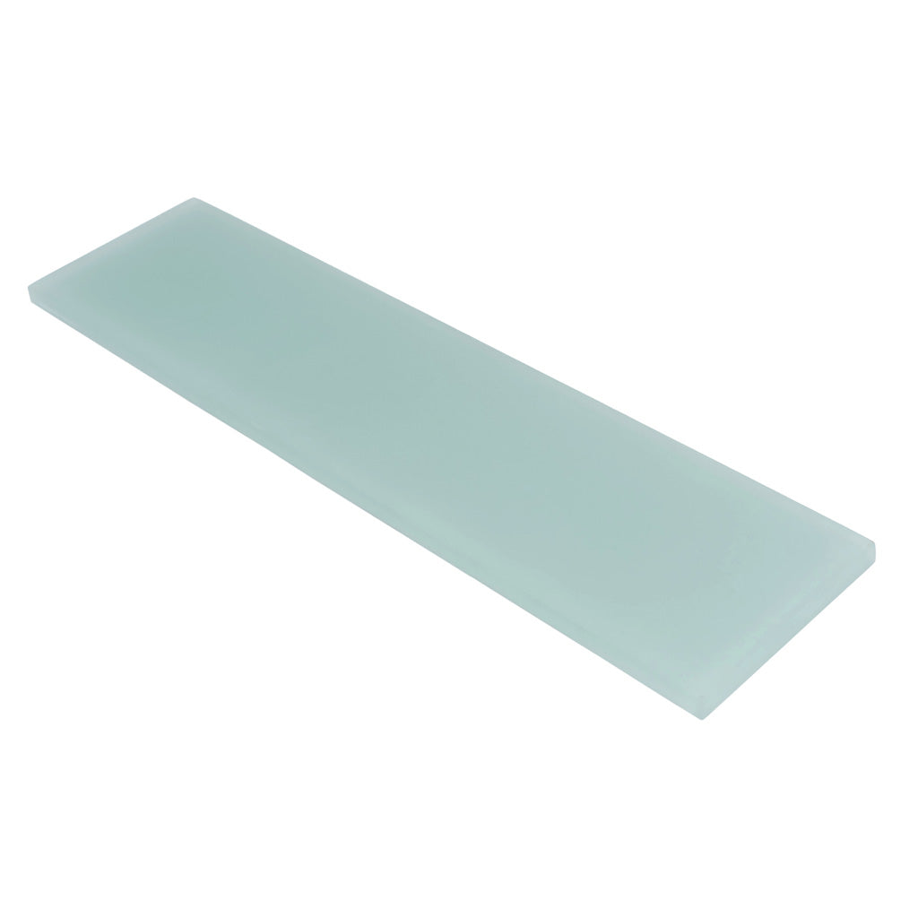 Blizzard Blue 3x12 Matte Subway Glass Tile (20 pack, 5 sq ft/case)