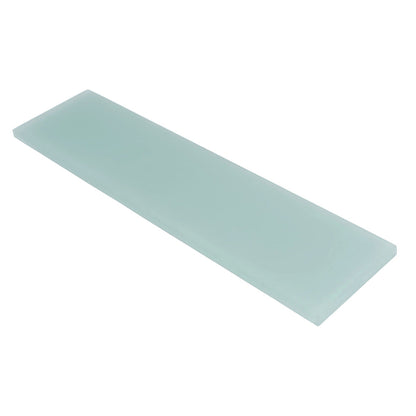 Blizzard Blue 3x12 Matte Subway Glass Tile (20 pack, 5 sq ft/case) - Sample