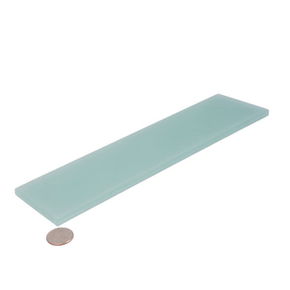 Blizzard Blue 3x12 Matte Subway Glass Tile (20 pack, 5 sq ft/case)