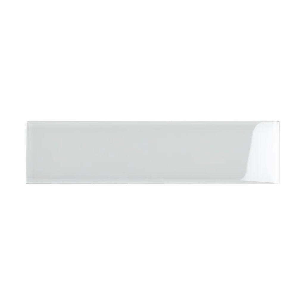 White 3x12 Glossy Subway Glass Tile (20 pack, 5 sq ft/case) - Sample