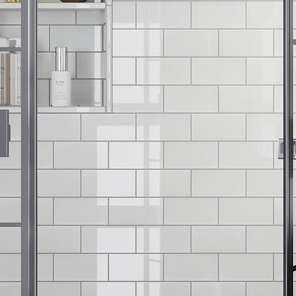 Warm Greige 3x6 Glossy Subway Glass Tile (40 pack, 5 sq ft/case)