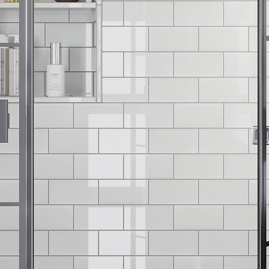 Warm Greige 3x6 Glossy Subway Glass Tile (40 pack, 5 sq ft/case)