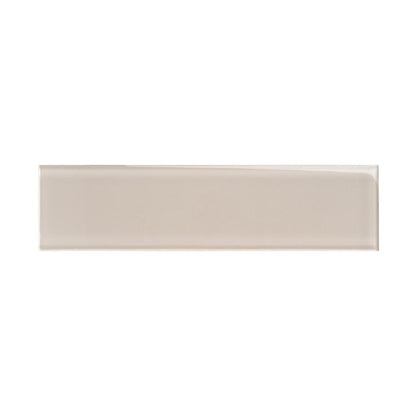 Lace White 3x12 Glossy Subway Glass Tile (20 pack, 5 sq ft/case) - Sample