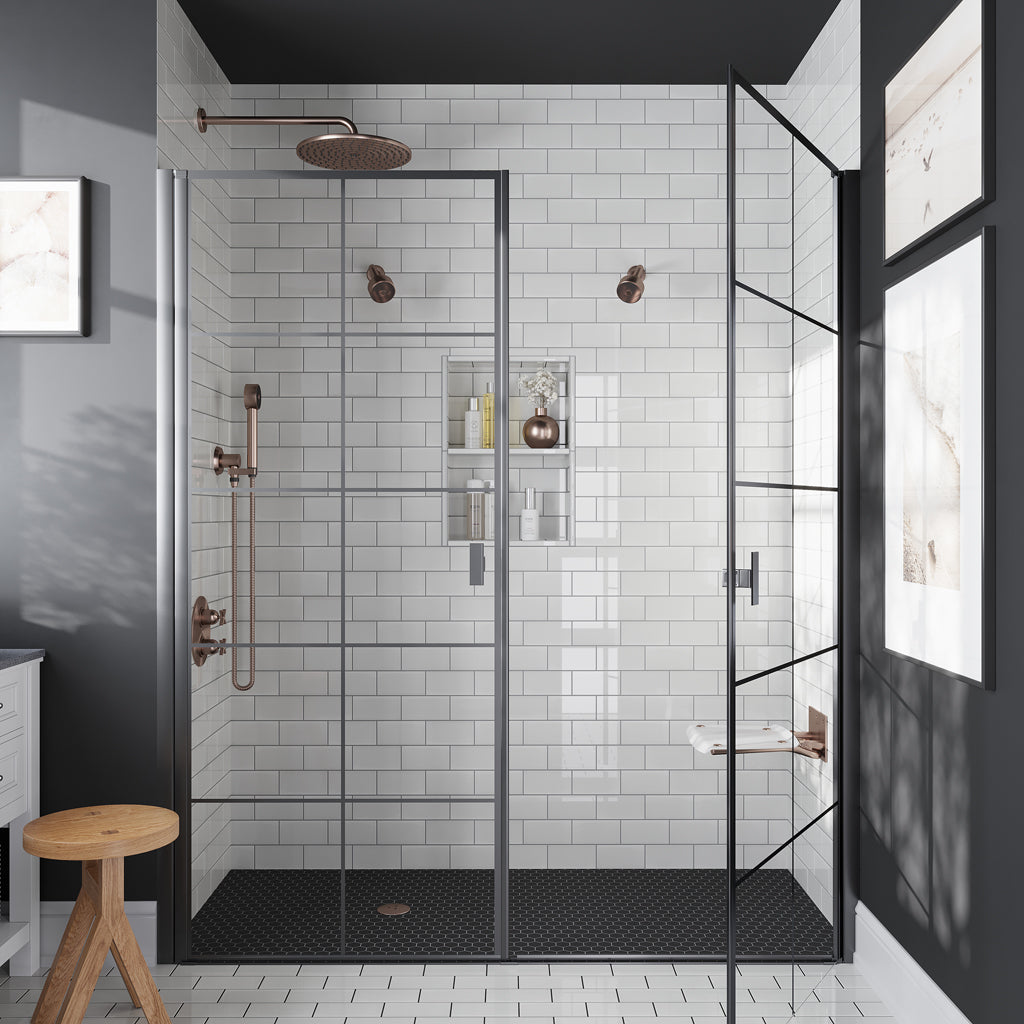 Warm Greige 3x6 Glossy Subway Glass Tile (40 pack, 5 sq ft/case)