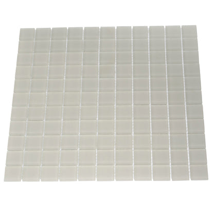 Warm Greige 12x12 Matte Square Glass Mosaic Tile (10 pack, 9.67 sq ft/case) - Sample