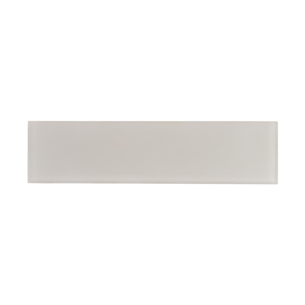 Beige 3x12 Matte Subway Glass Tile (20 pack, 5 sq ft/case)