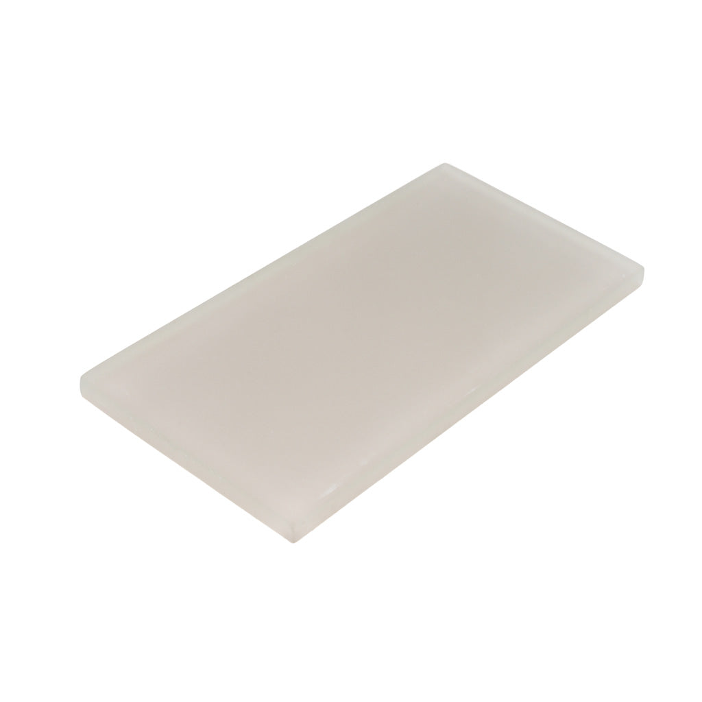 Warm Greige 3x6 Matte Subway Glass Tile (40 pack, 5 sq ft/case)