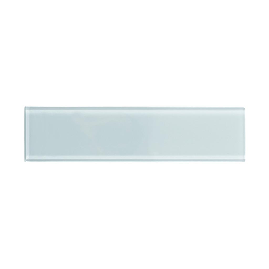Gray 4x16 Subway Glossy Glass Tile (12 pack, 5.33 sq ft/case)