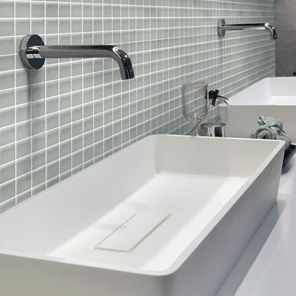 Gray 12x12 Matte Square Glass Mosaic Tile (10 pack, 9.67 sq ft/case)