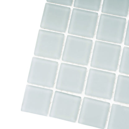 Gray 12x12 Matte Square Glass Mosaic Tile (10 pack, 9.67 sq ft/case)