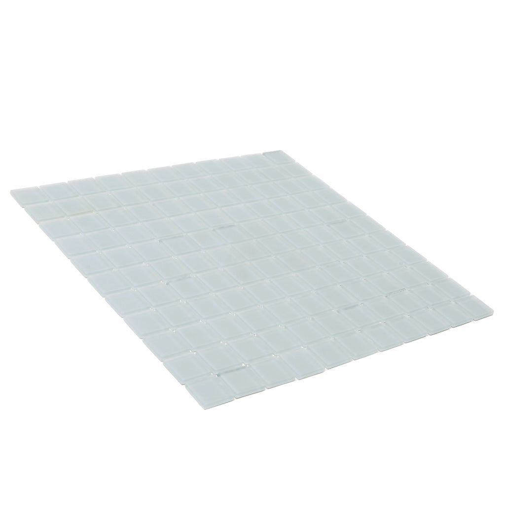 Gray 12x12 Matte Square Glass Mosaic Tile (10 pack, 9.67 sq ft/case)