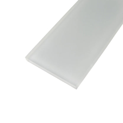 Gray 3x6 Matte Subway Glass Tile (40 pack, 5 sq ft/case) - Sample