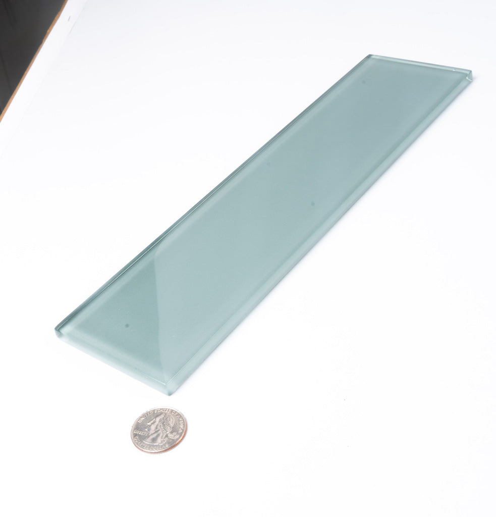 Stone Blue 3x12 Glossy Subway Glass Tile (20 pack, 5 sq ft/case)