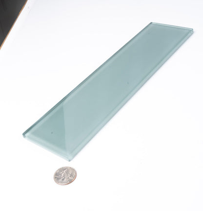 Stone Blue 3x12 Glossy Subway Glass Tile (20 pack, 5 sq ft/case) - Sample