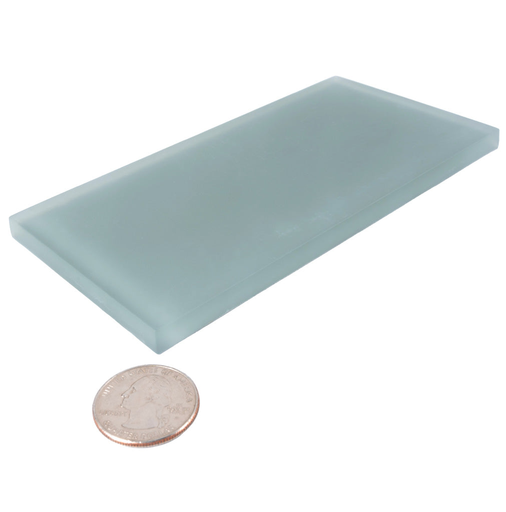 Stone Blue 3x6 Matte Subway Glass Tile (40 pack, 5 sq ft/case)