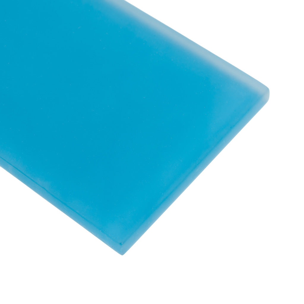 Cerulean Blue 3x12 Matte Subway Glass Tile (20 pack, 5 sq ft/case) - Sample