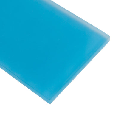 Cerulean Blue 3x12 Matte Subway Glass Tile (20 pack, 5 sq ft/case) - Sample