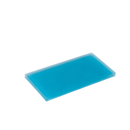 Cerulean Blue 3x6 Matte Subway Glass Tile (40 pack, 5 sq ft/case) - Sample