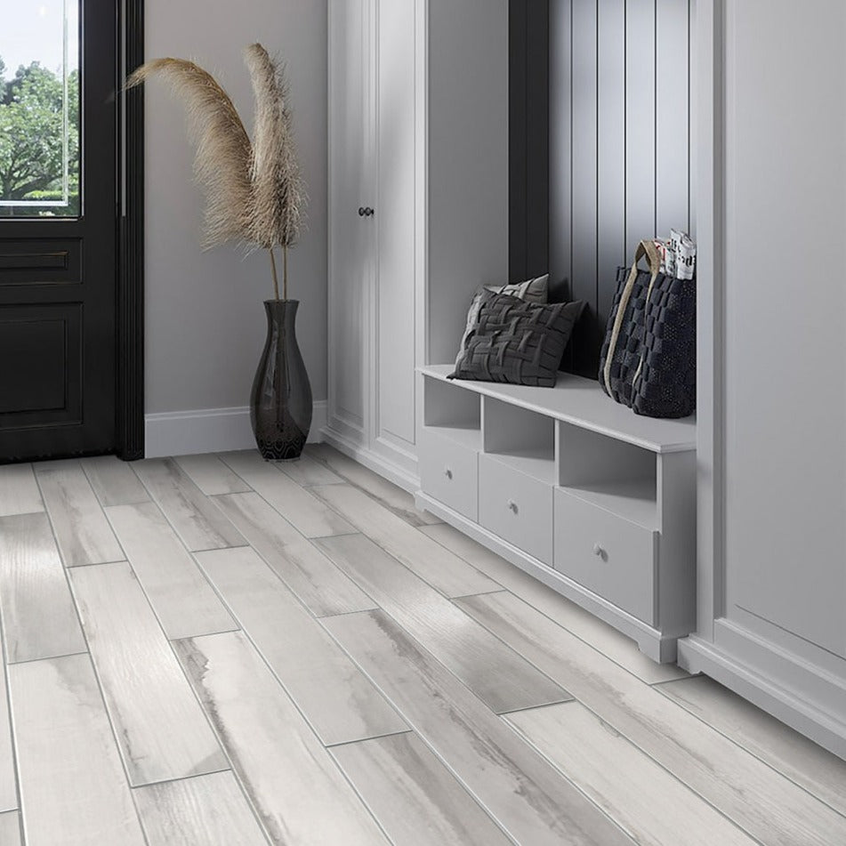Gray 6x36 Matte Field Porcelain Tile (8 pack, 11.63 sq ft/case)