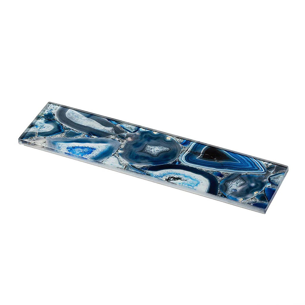 Blue 3x12 Glossy Glass Subway Tile (20 pack, 5 sq ft/case)