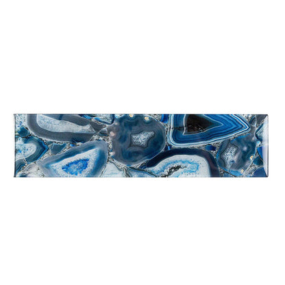 Blue 3x12 Glossy Glass Subway Tile (20 pack, 5 sq ft/case) - Sample