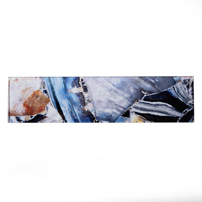 Brown Blue 3x12 Glossy Glass Subway Tile (20 pack, 5 sq ft/case)