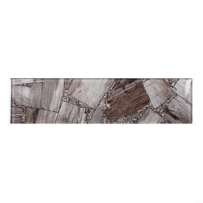 Brown 3x12 Glossy Glass Subway Tile (20 pack, 5 sq ft/case) - Sample
