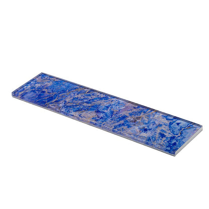 Cobalt Blue 3x12 Glossy Glass Subway Tile (20 pack, 5 sq ft/case) - Sample