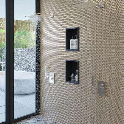 Gold 11x11 Glossy Hexagon Glass Mosaic Tile (10 pack, 8.63 sq ft/case)