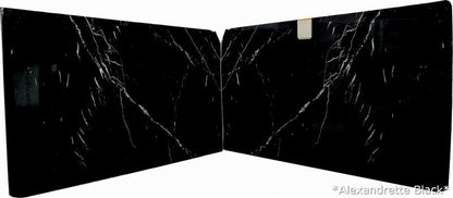 Alexandrette Black Bookmatching Marble Slabs Polished - Full Truckload