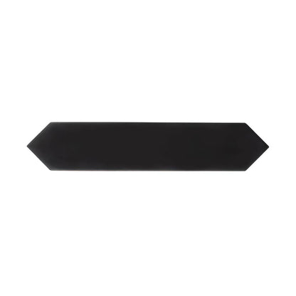Black 2x10 Matte Picket Ceramic Tile (44 pack, 5.38 sq ft/case)